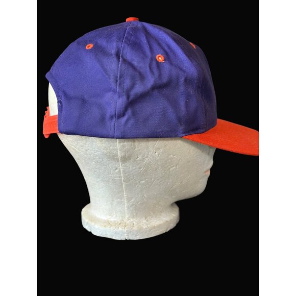 Phoenix Suns NBA Snapback Cap Purple & Orange Cotton Adjustable Hat vintage - Picture 2 of 6